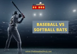 Differences between baseball and softball bats